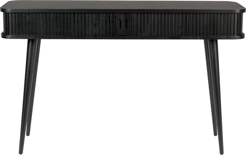 Konsolbord Zuiver Barbier Antracit Med Egfinér   120x35x74