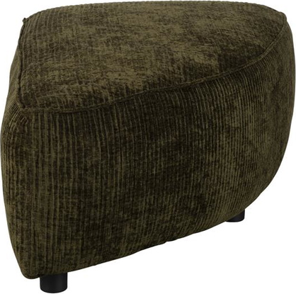 Puf Zuiver Element Hunter Skovgrøn L100   B60   H38   Ribbet Blødt Stof Modulær