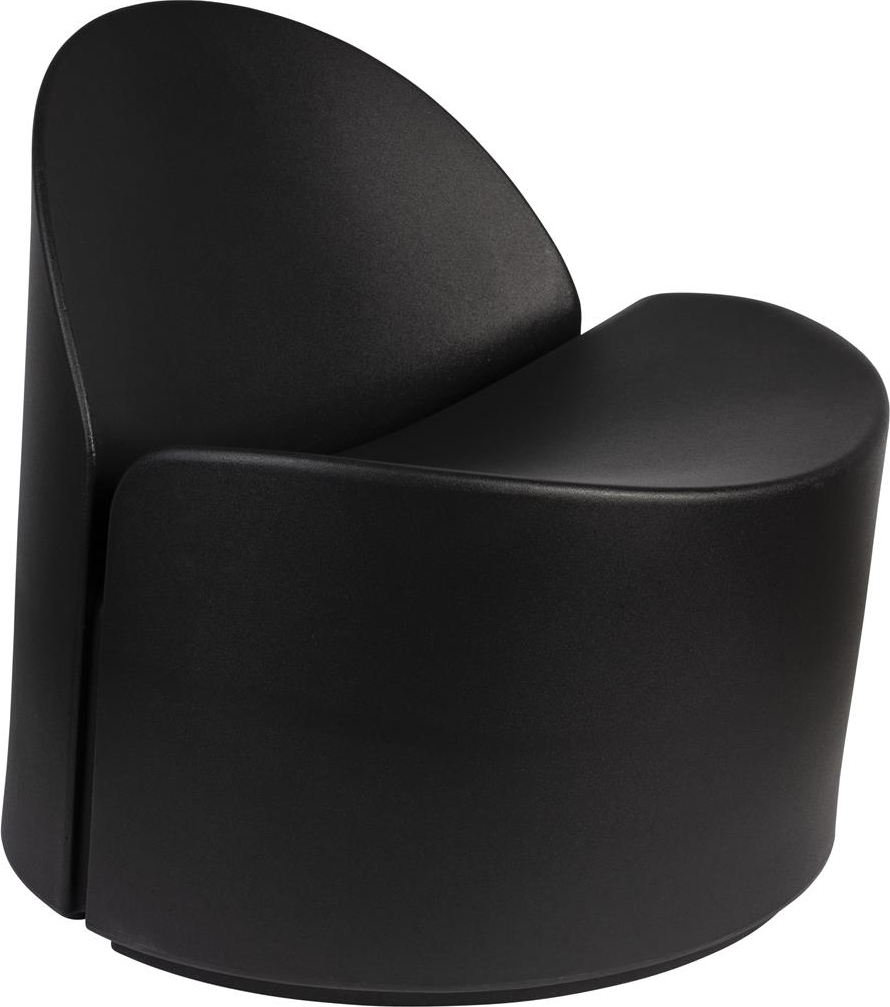 Loungestol Zuiver Bloom Ecopixel Antracit 72x69x70   Lænestol