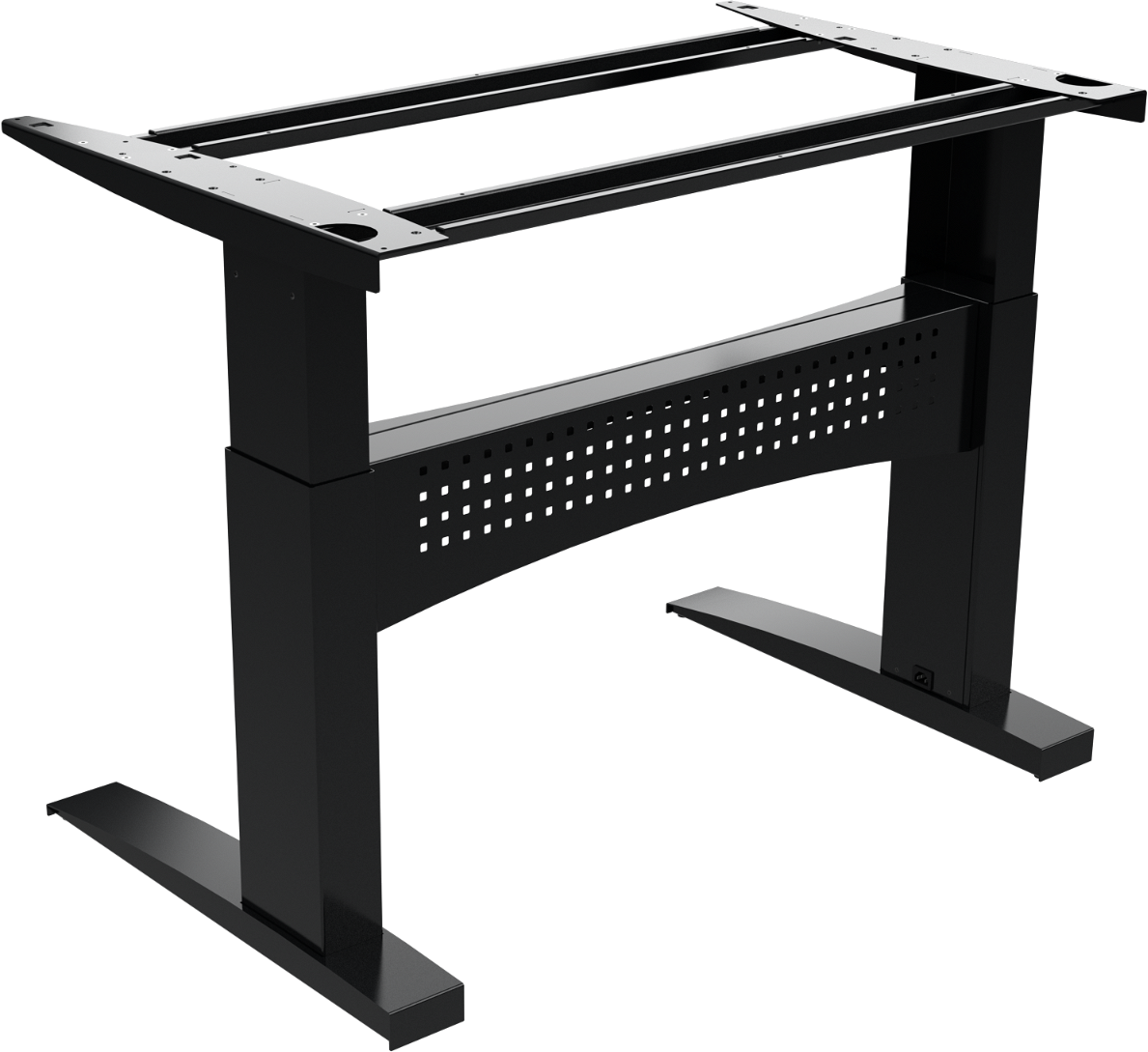Hæve-/Sænkestel Zennord Flexdesk - Sort Metal med Bosch-motor