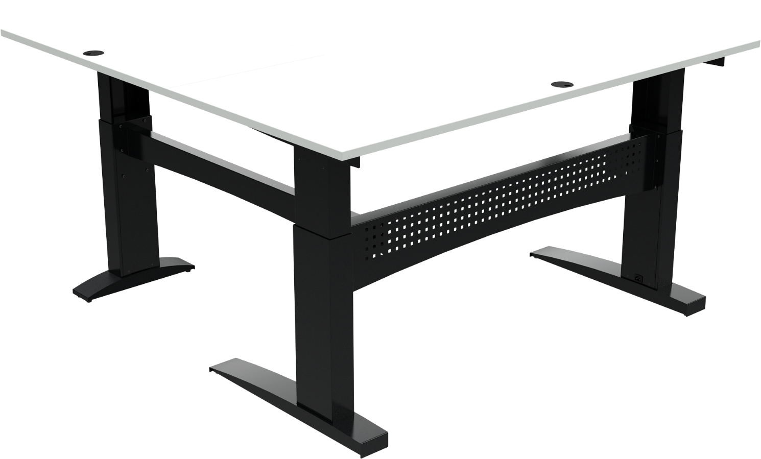 Ergonomisk Hæve- og Sænkebord Flexdesk fra Zennord