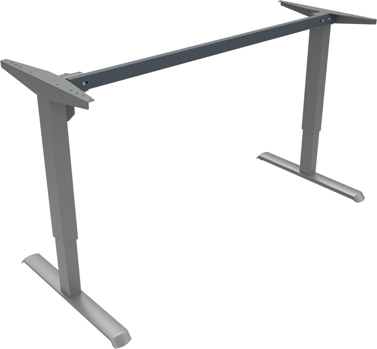 Hæve- Sænkestel Metal Zennord Adaptdesk Sølv 68-118   Højdejustering     En527