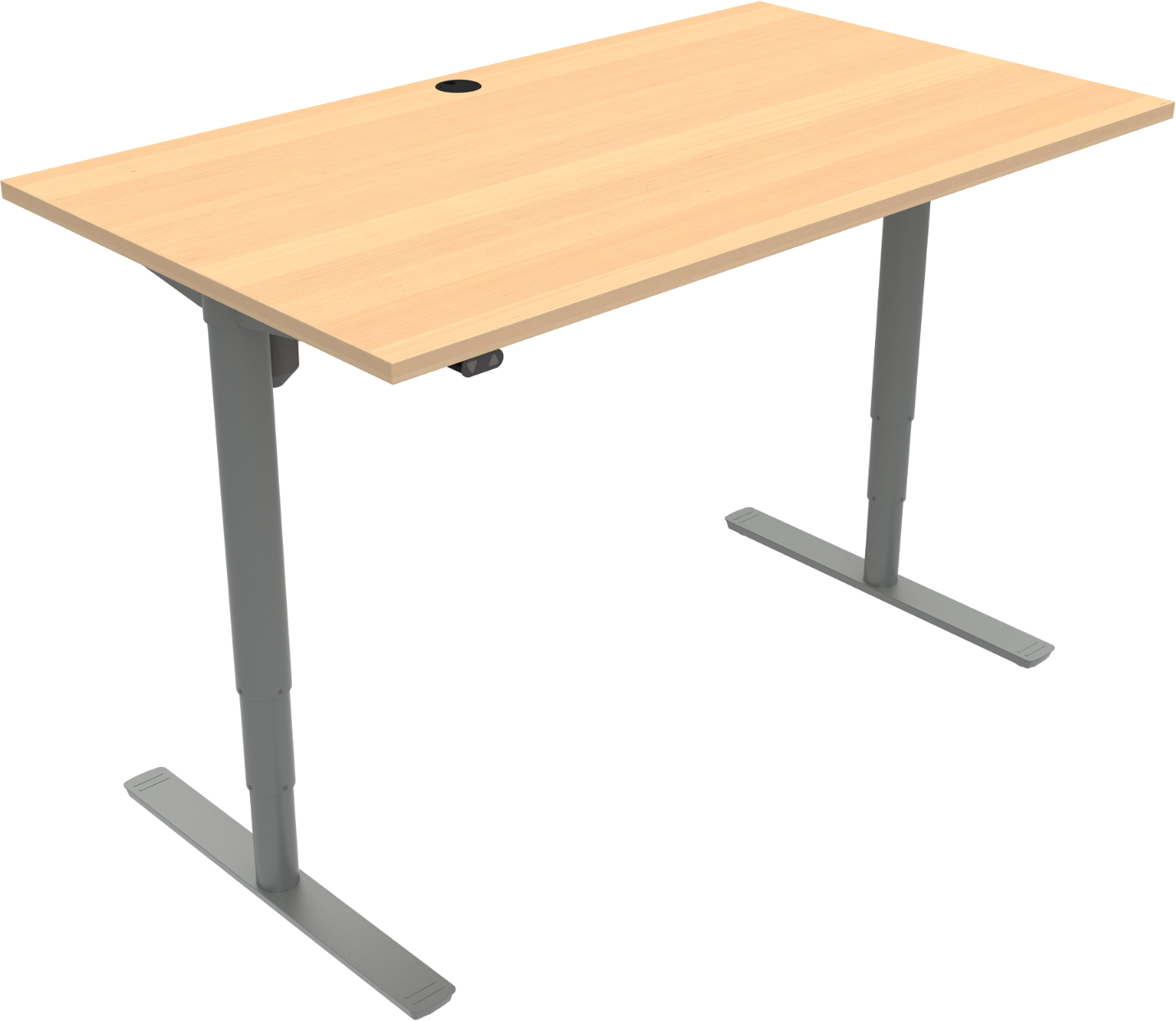 Ergonomisk Hæve-Sænkebord fra Zennord - Kontorkomfort