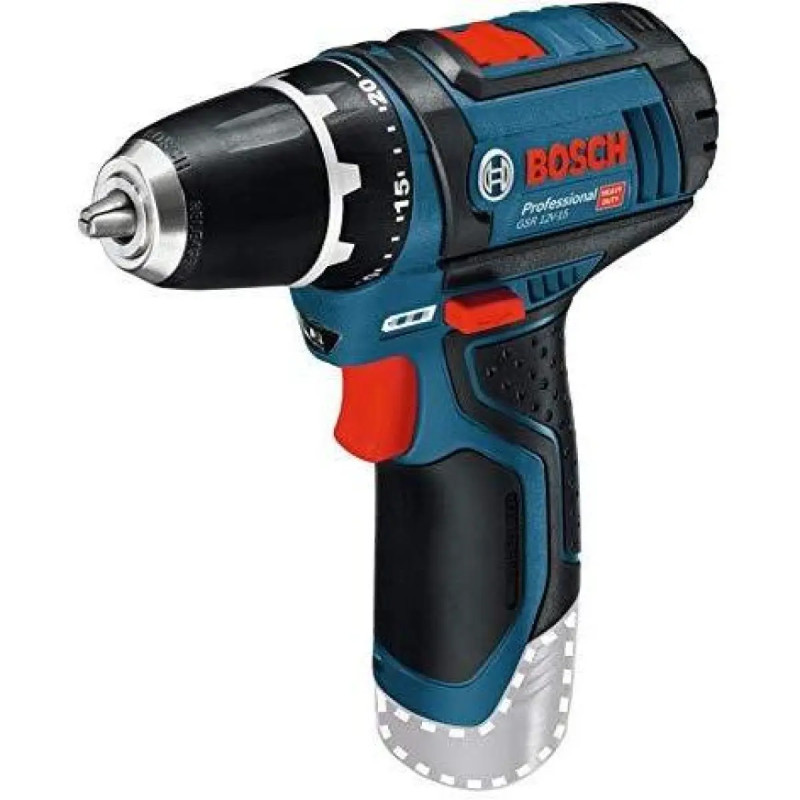 Bosch Professional-sæt: Batteridrevet Bore- Skruemaskine Gsr 12v-15            -            -batteri   Tilbehørssæt Med 39 Del