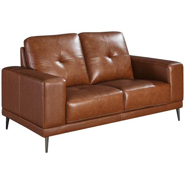 Homeville Bremen   Pers  Læder Brun 155x93x86cm