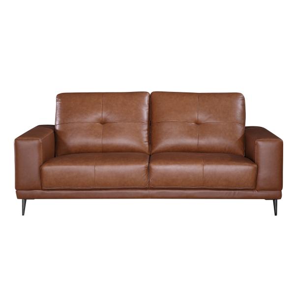 Homeville Bremen   Pers  Læder Brun 198x93x86cm