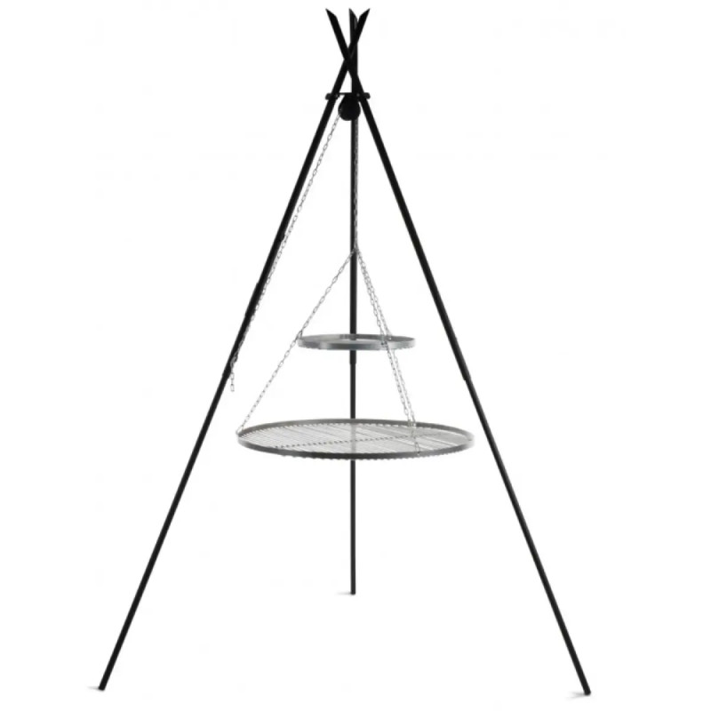 Cook King   Tipiâ  210   Trefod Med   Grillriste   Rustfrit Stål 80     40