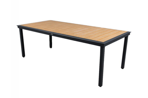Daneline Adam Havebord Nonwood 102x216   Grå