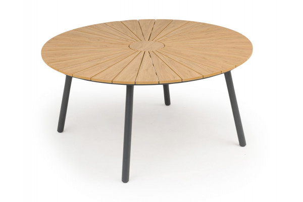 Daneline Adam Havebord Nonwood ø130   Grå