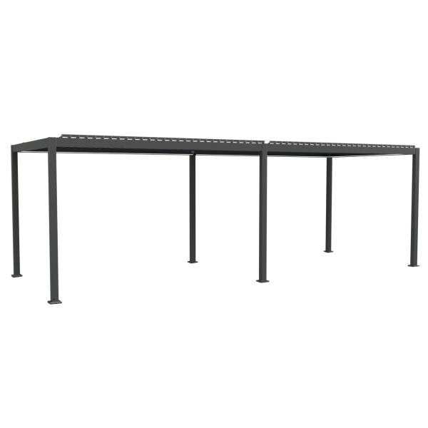 Essence Elektrisk Pergola Med Lameltag Antracit 600x300x250cm