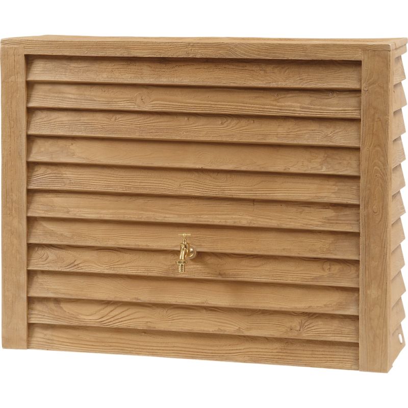 Garantia Woody 350L Regnvandsbeholder – Lys Brun Design