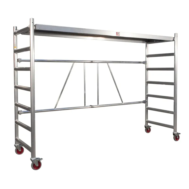 Jumbo Foldestillads 250x74cm – Stabilt og Sikkert Valg