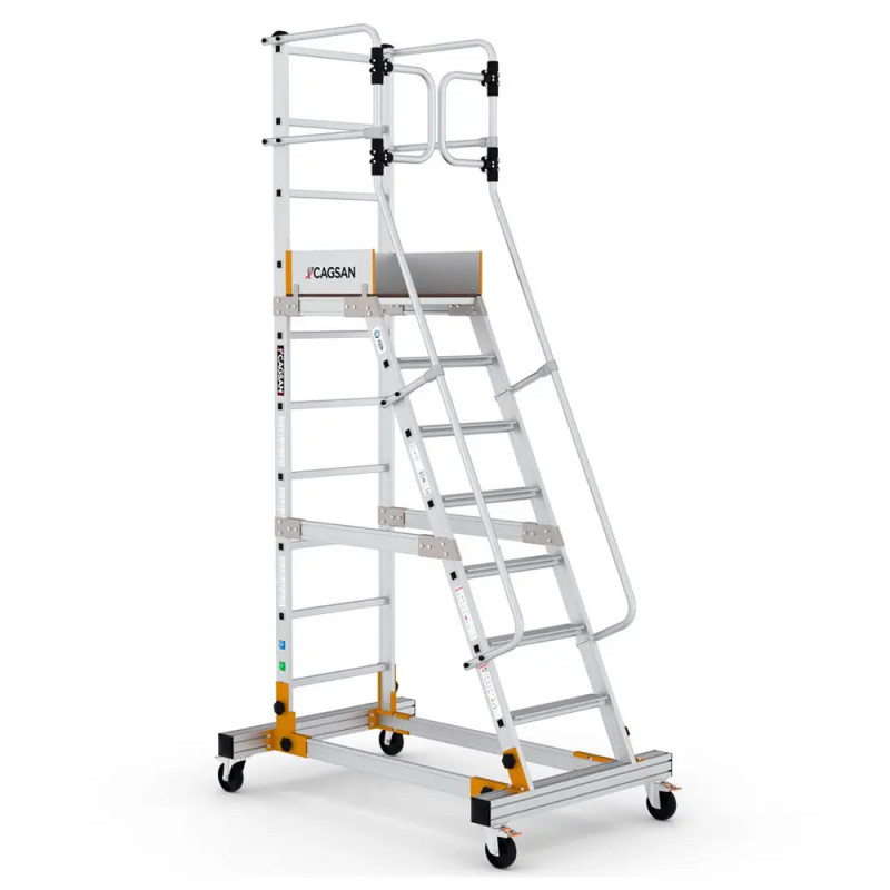 Materielhuset Mobil Platform Vista – Ideel til Trappearbejde