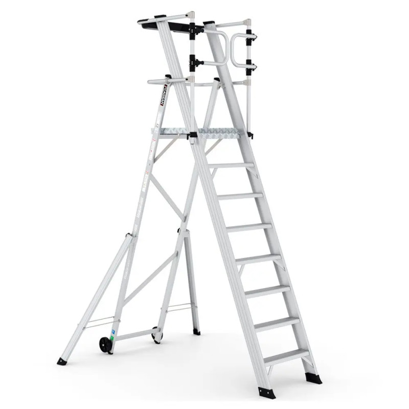 Materielhuset Platformsstige Keypro - 2m Høj, Skridsikker