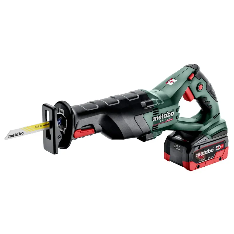 Metabo SSE 18 LTX BL - Effektiv Akku-bajonetsav på tilbud