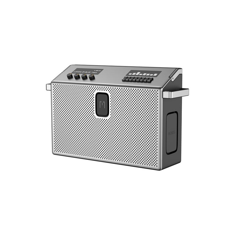 Mondo   Højttaler Large Metal Sort Bluetooth Højttaler