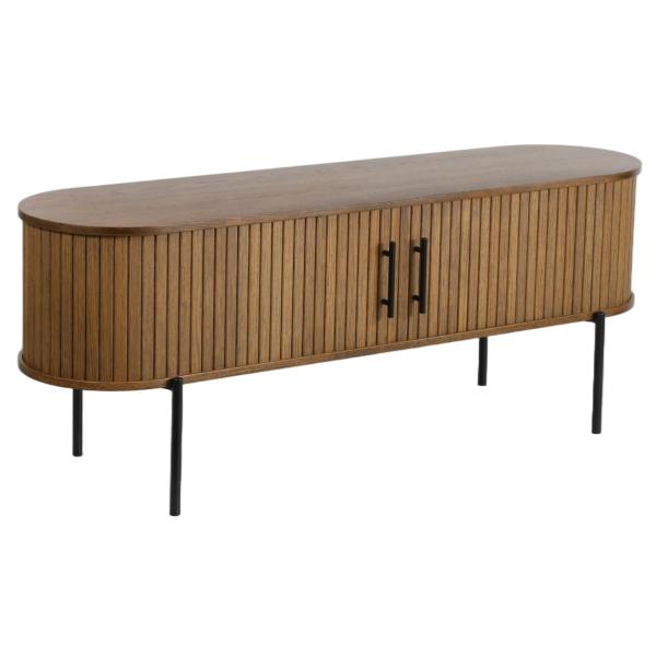Homeville Palma Jalousiskab   Smoked 138x40x53 5cm