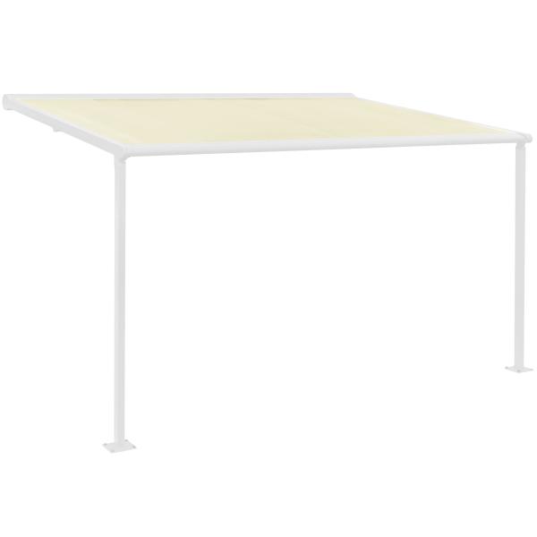 Essence Pergola Markise Hvid Creme 400x300cm