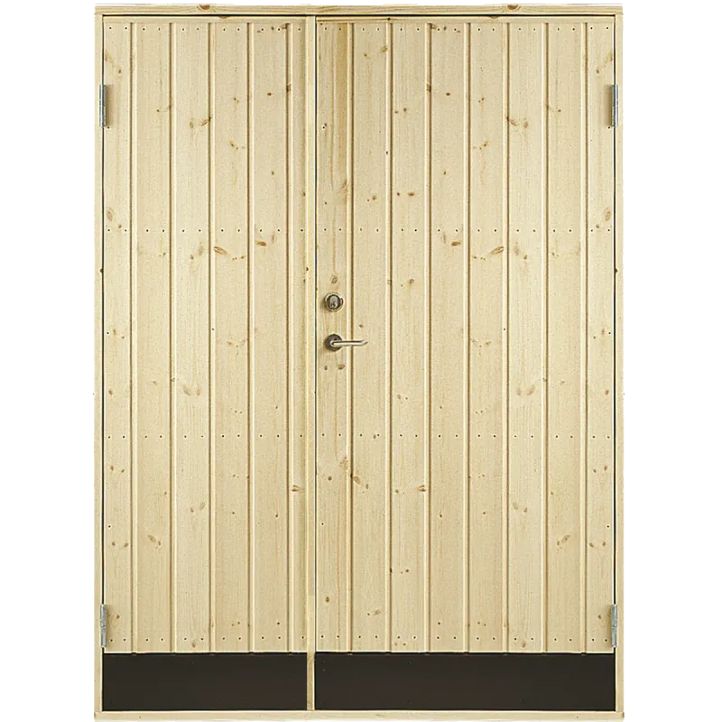 Plus Dobbelt Udhusdør Panel Inkl  Karm   127     197      39359-