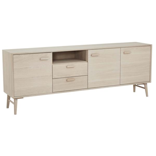Furnhouse Porto  -fags Skænk Egetræs Finér 212x42x79cm