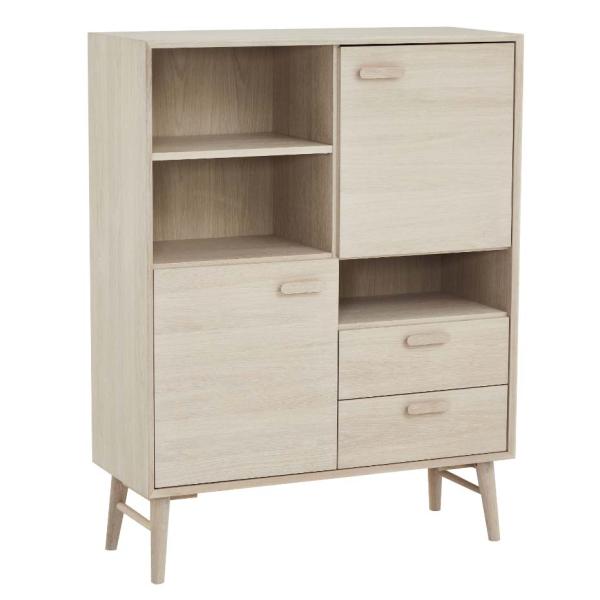Furnhouse Porto Højskænk Egetræs Finér 40x100x130cm
