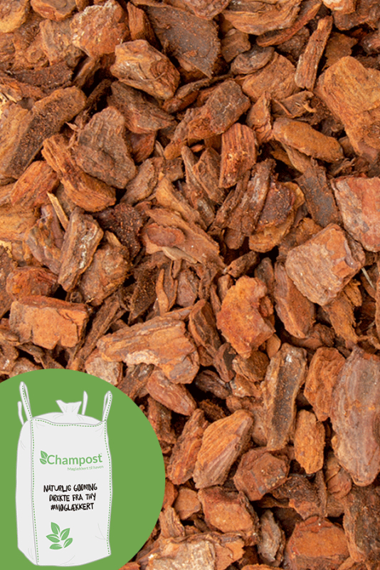 Pyntebark Fra Champost Bigbag 2500 Liter  25-50