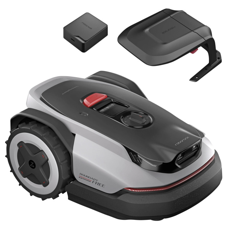 Roborock Rockneo Q105 Robotplæneklipper 500mâ   Inkl  Garage   4g-modul