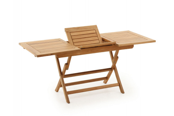 Sofia Teak Udtræksbord 70x120 170