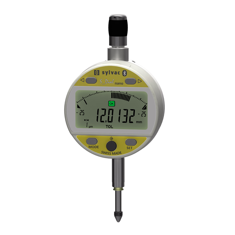 Sylvac Digital Måleur   Dial Work Analog   Nano 12 5x0 0001    805-6307
