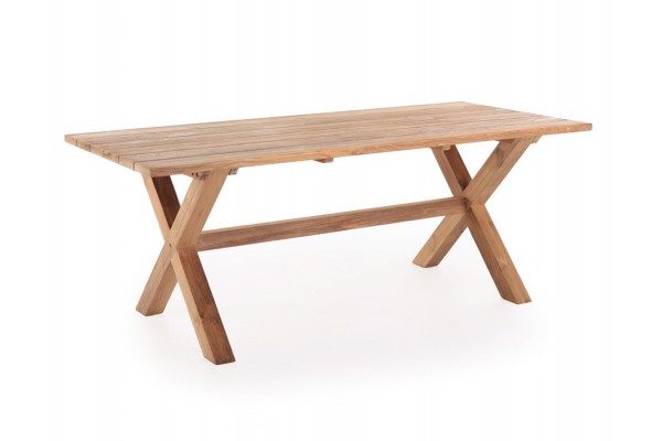 Thor Teak Plankebord    -legs 90x200