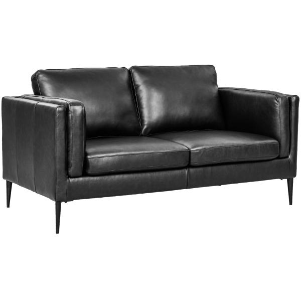 Furnhouse Valencia   Pers  Læder Sort 157x88x83cm