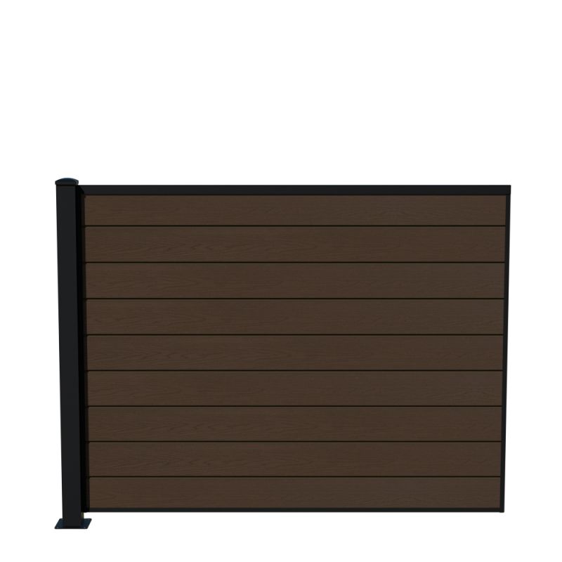 Wimex Komposithegn T140 - Elegant Teak Fod til Haven