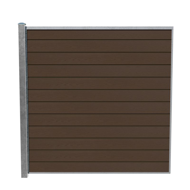 Wimex Komposithegn Glyngøre Superb T180 - Teak Design 1800
