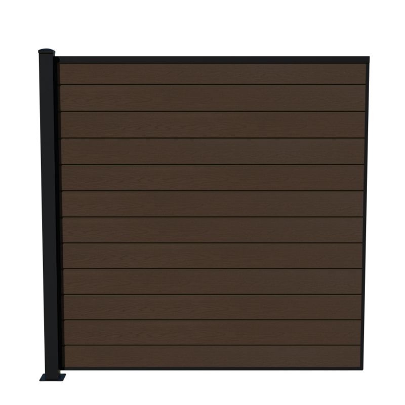 Wimex Komposithegn T180 - Teak Finish til Haven 1800 mm