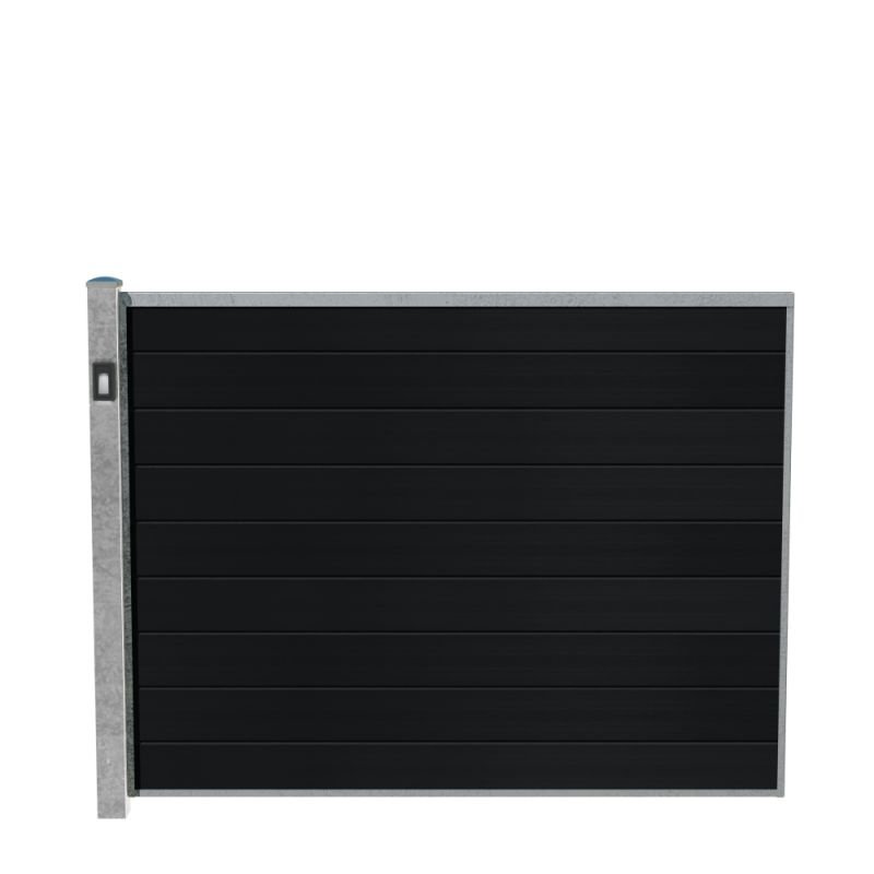 Wimex Livø Prime T140 WPC Stolpe med Lys - Elegant Hegnsdesign