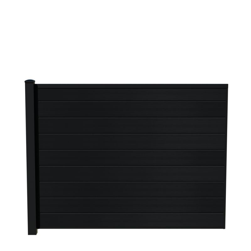 Wimex Livø Prime T140 WPC Hegnspost i Matsort 1400 mm