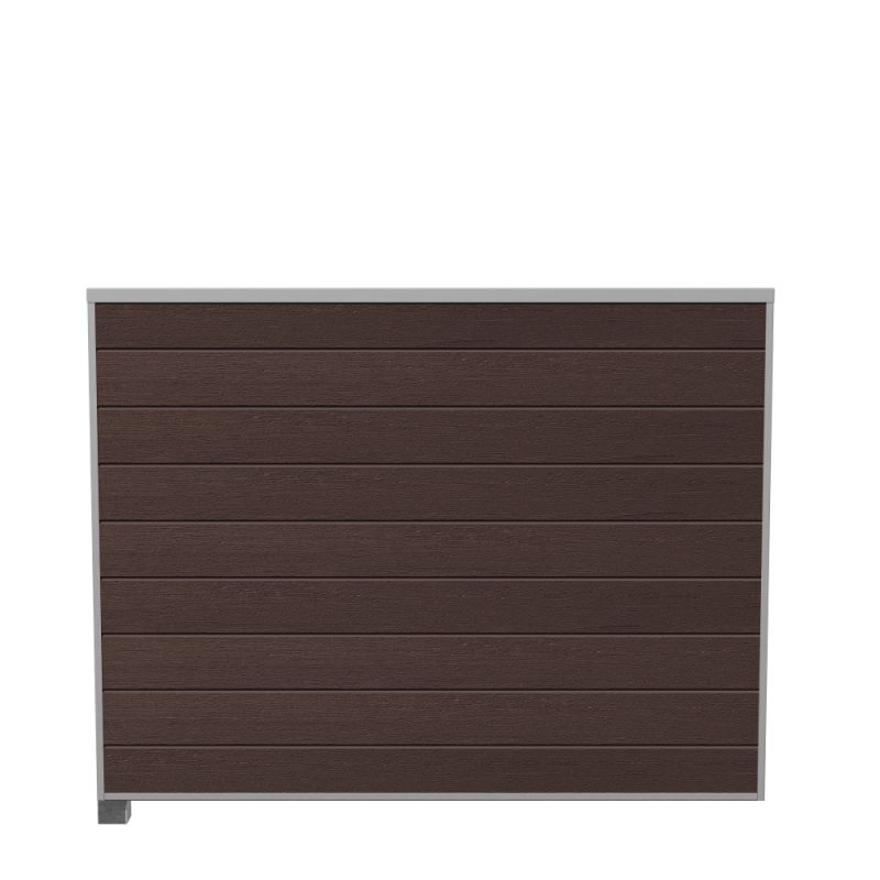 Wimex Livø Prime T140 Komposithegn - Galv. Stolpe 1400 mm