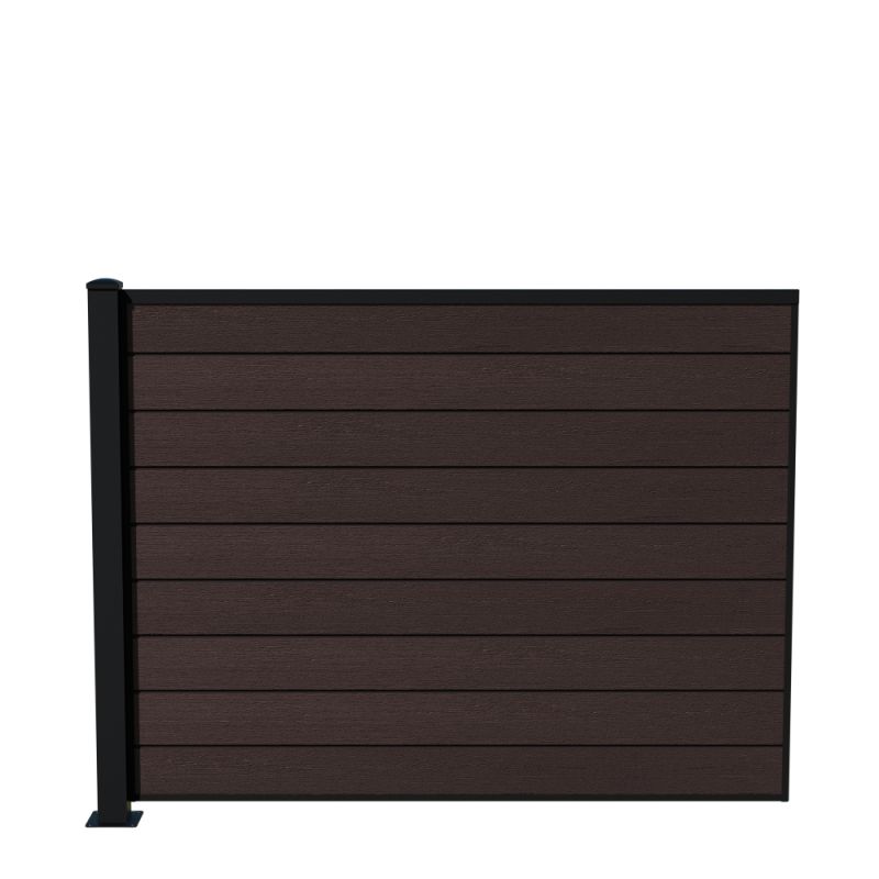 Wimex Livø Prime T140 WPC Matumber Hegnsstolpe med fod