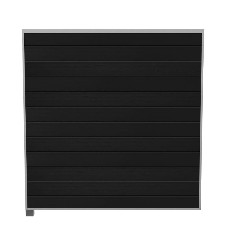 Wimex Livø Prime T180 WPC Galv. Hegn i Matsort 1800 mm