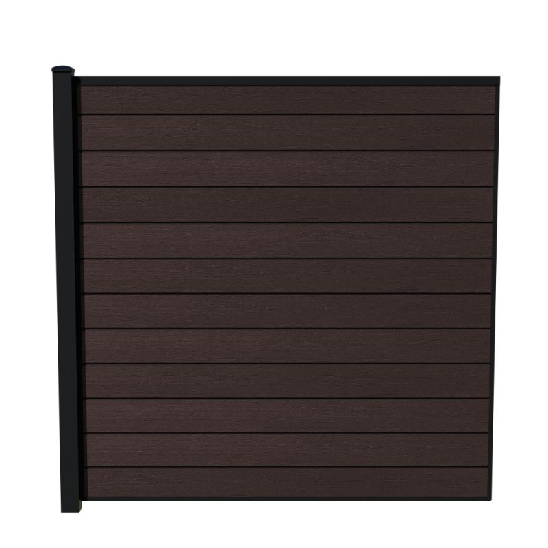 Wimex Livø Prime T180 WPC Hegnspost - Elegant Havehegn