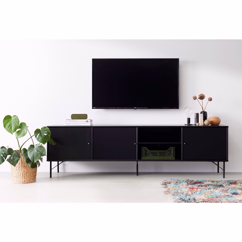 Mistral Sort  -bord    Tre Låger 214     65     42     Møbelsalg