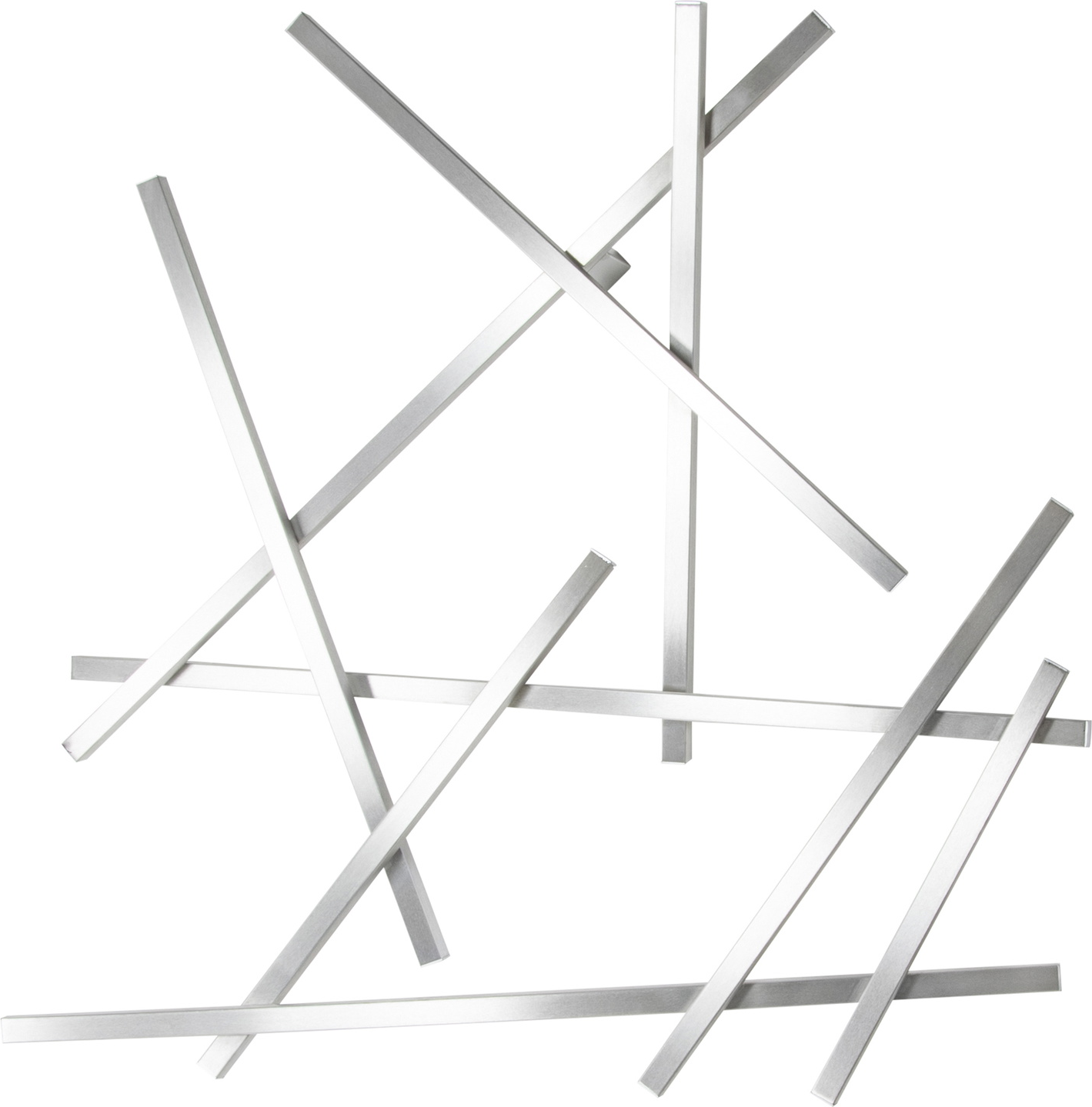 Knagerække Spinder Design Matches Rustfrit Stål 79ã 79ã 10   Slankt Grafisk Design