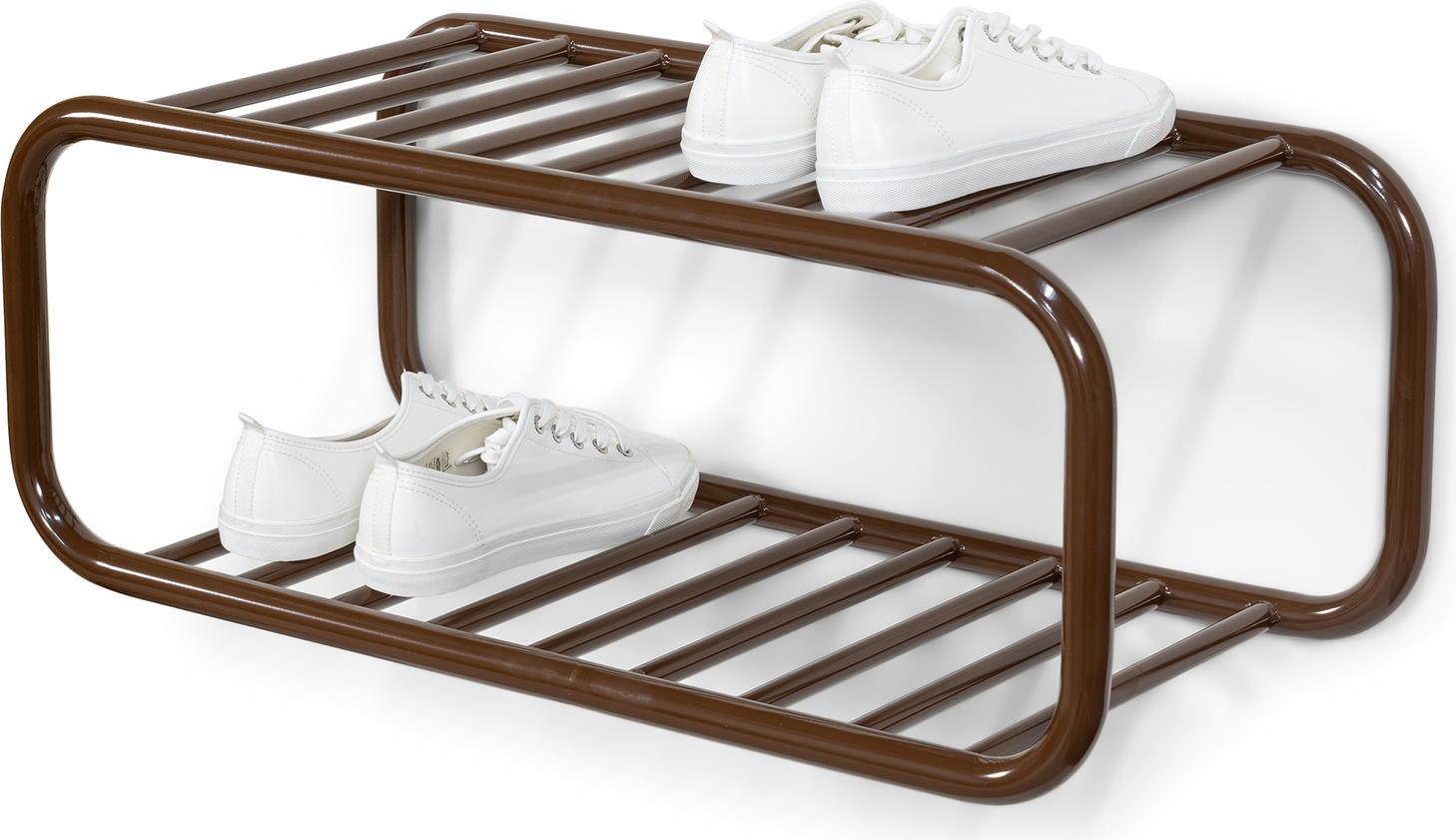 Skoreol Spinder Design Retro Chokoladebrun Stål Vægmonteret H28ã B72ã D35