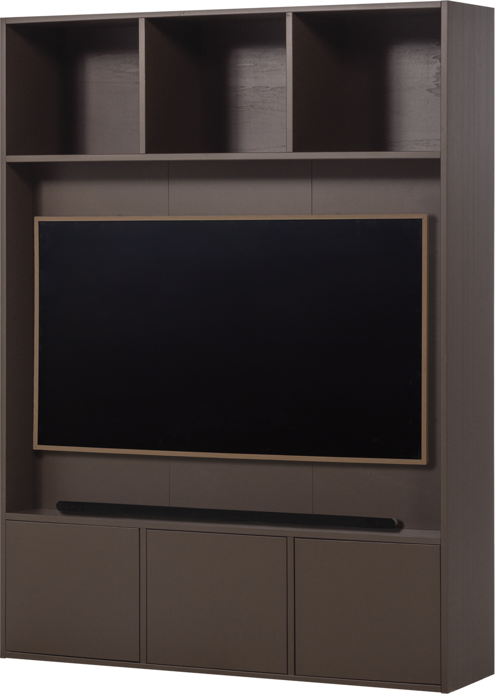 -bord Woood Meggy  Brun Fyrretræ  Push- -open  åbne Rum  Kan Stå Hænge  Fsc  H215 B160 D40