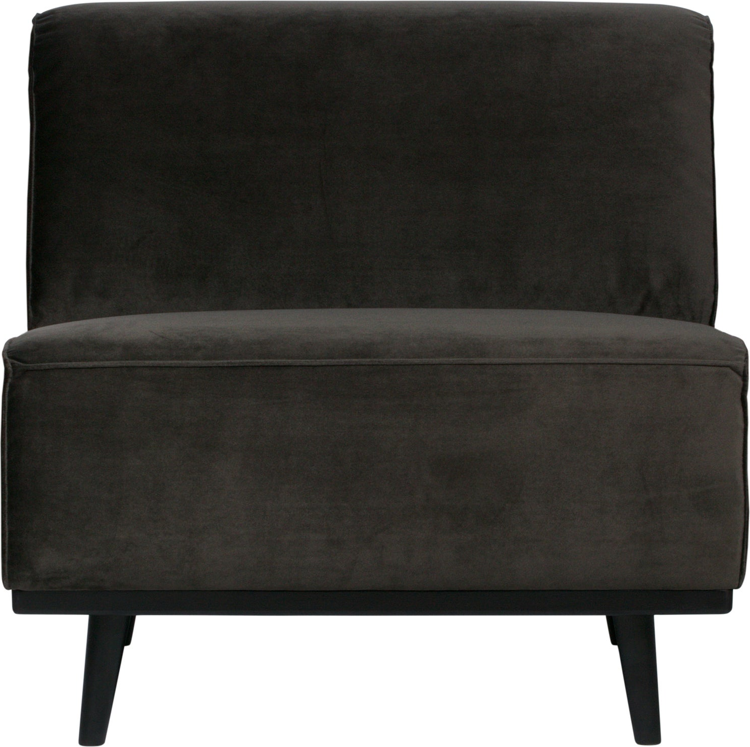 Udendørs  -personers Modulsofa Woood Statement Velour Loungestol Varm Grøn