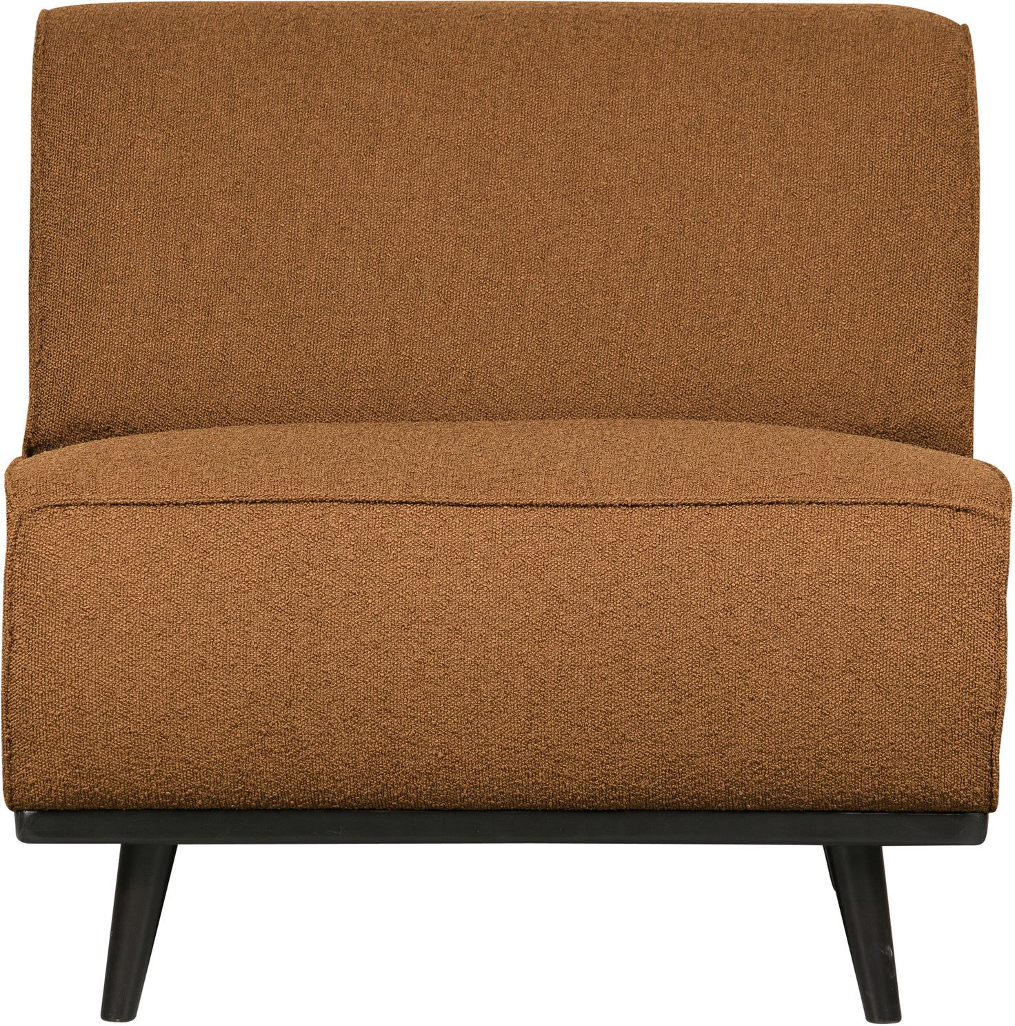 Udendørs  -personers Sofaelement Woood Statement Bouclé Butter Rødbrun H77xb79xd93