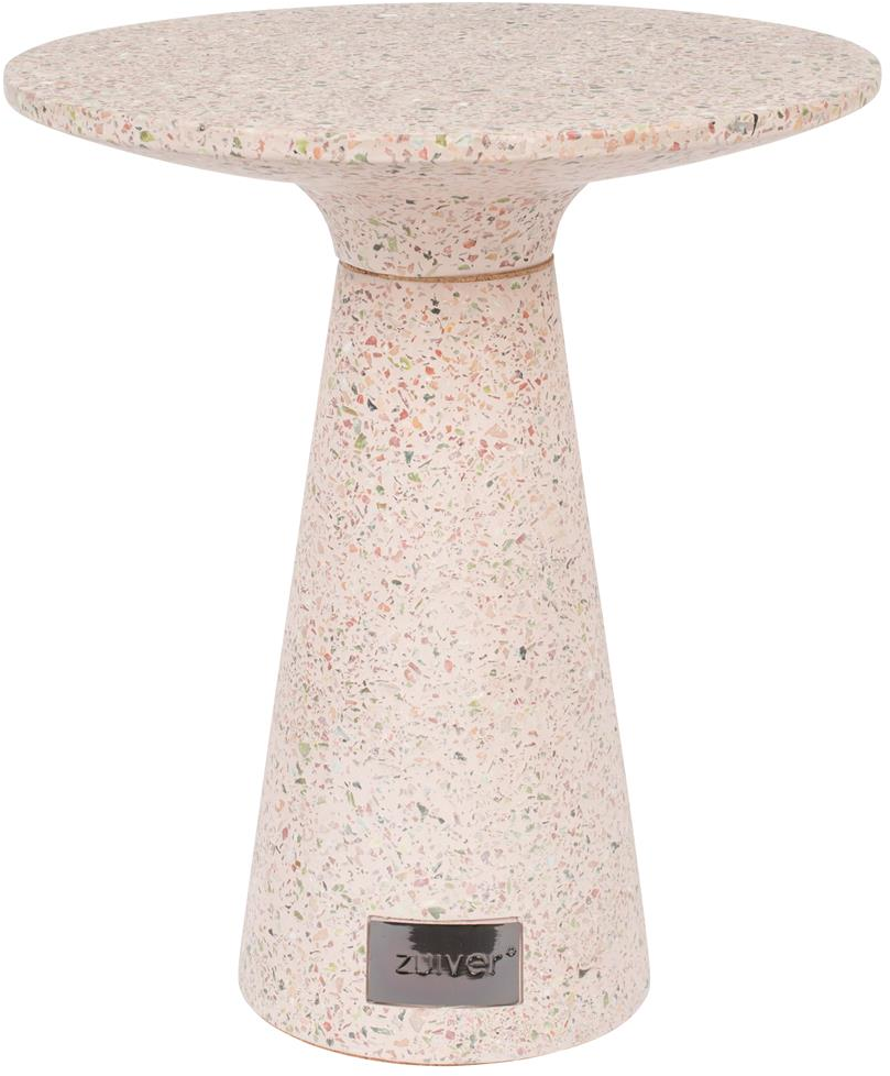 Sidebord Zuiver Victoria ø41   H47   Terrazzo Perlemor